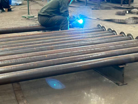 北海20#无缝注浆管加工108*6钢花管棚管